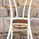 Set of 4 cream caned bistro chairs – Thonet, timeless elegance