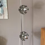Space age floor lamp. 2 sputnik spots. 1970.