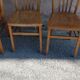 Set de 5 chaises bistrot vintage