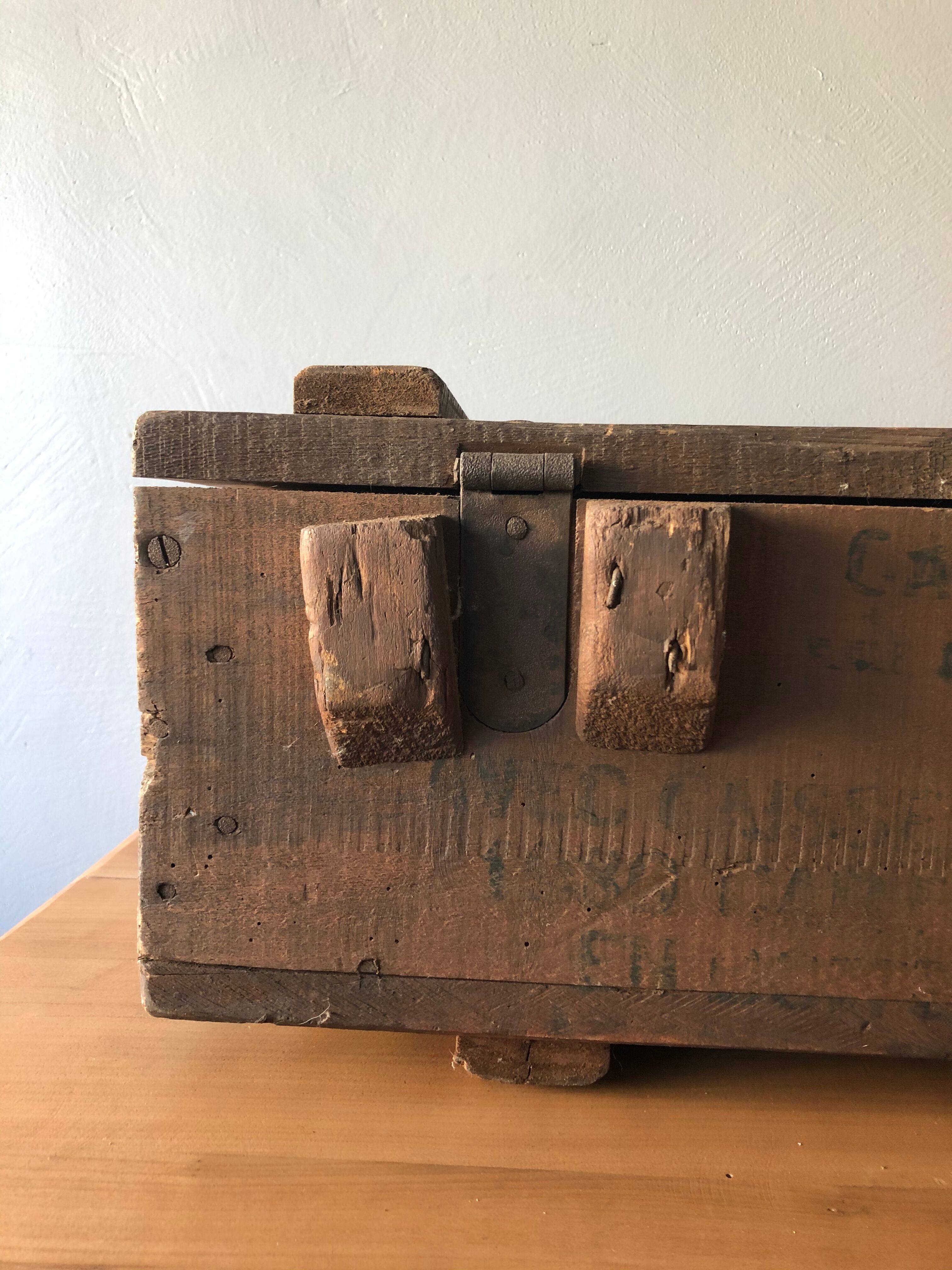 Oak box early XX 2nd