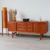 Enfilade - poignées courbées - années 70