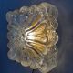 1960s wall light, moulded glass