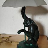 Lamp sculpture by Max Le Verrier