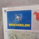 World map laminated vintage michelin 1994 1995 143cm on 100cm