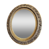 Small oval mirror