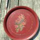 Large plate in painted sheet metal Napoleon III