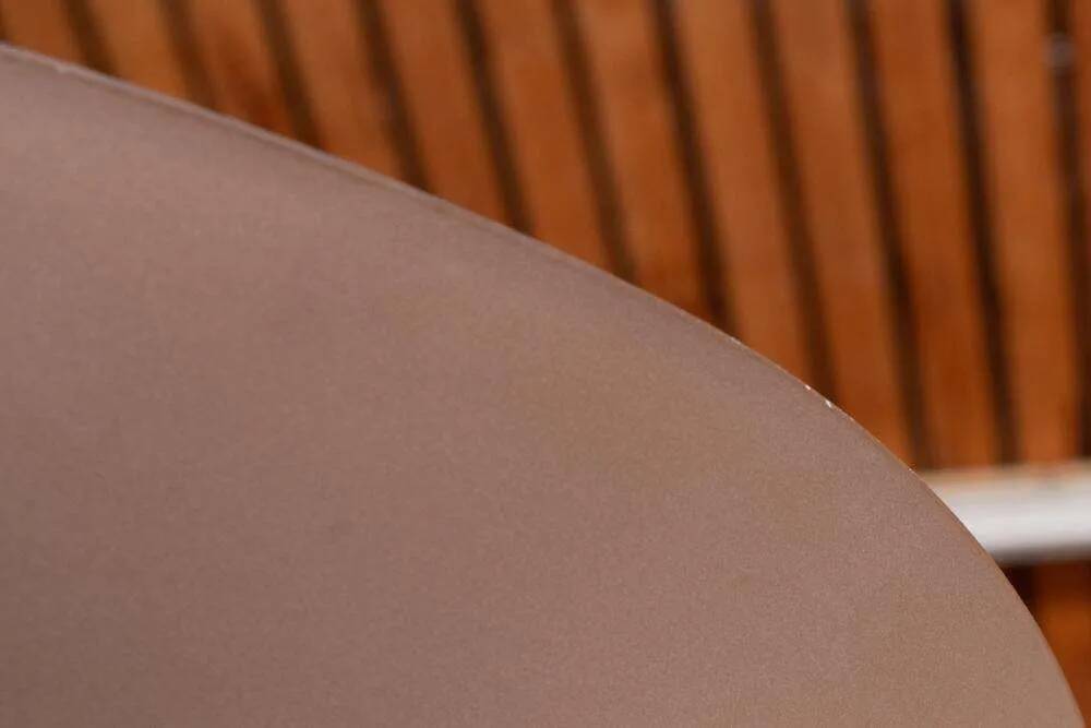 Vintage floor lamp by Artemide in glass, minimalist uplight from the 80s.