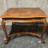 Coffee table - or game table in Regency / Louis XV style - 20th century