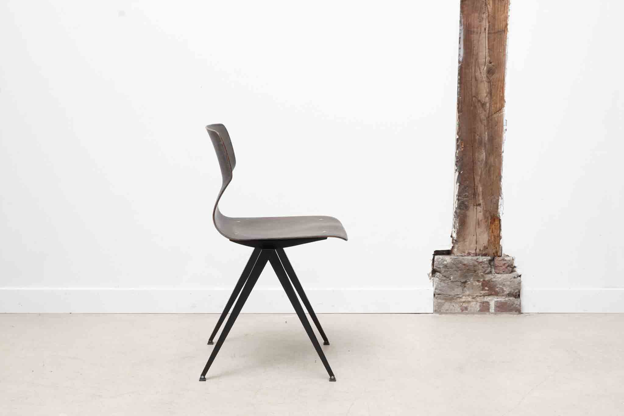 Chaise galvanitas s19 vintage ébène / noir