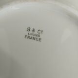 3 hollow plates B & C limoges