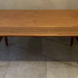 Table modulable danoise en teck Kai Kristiansen 1960