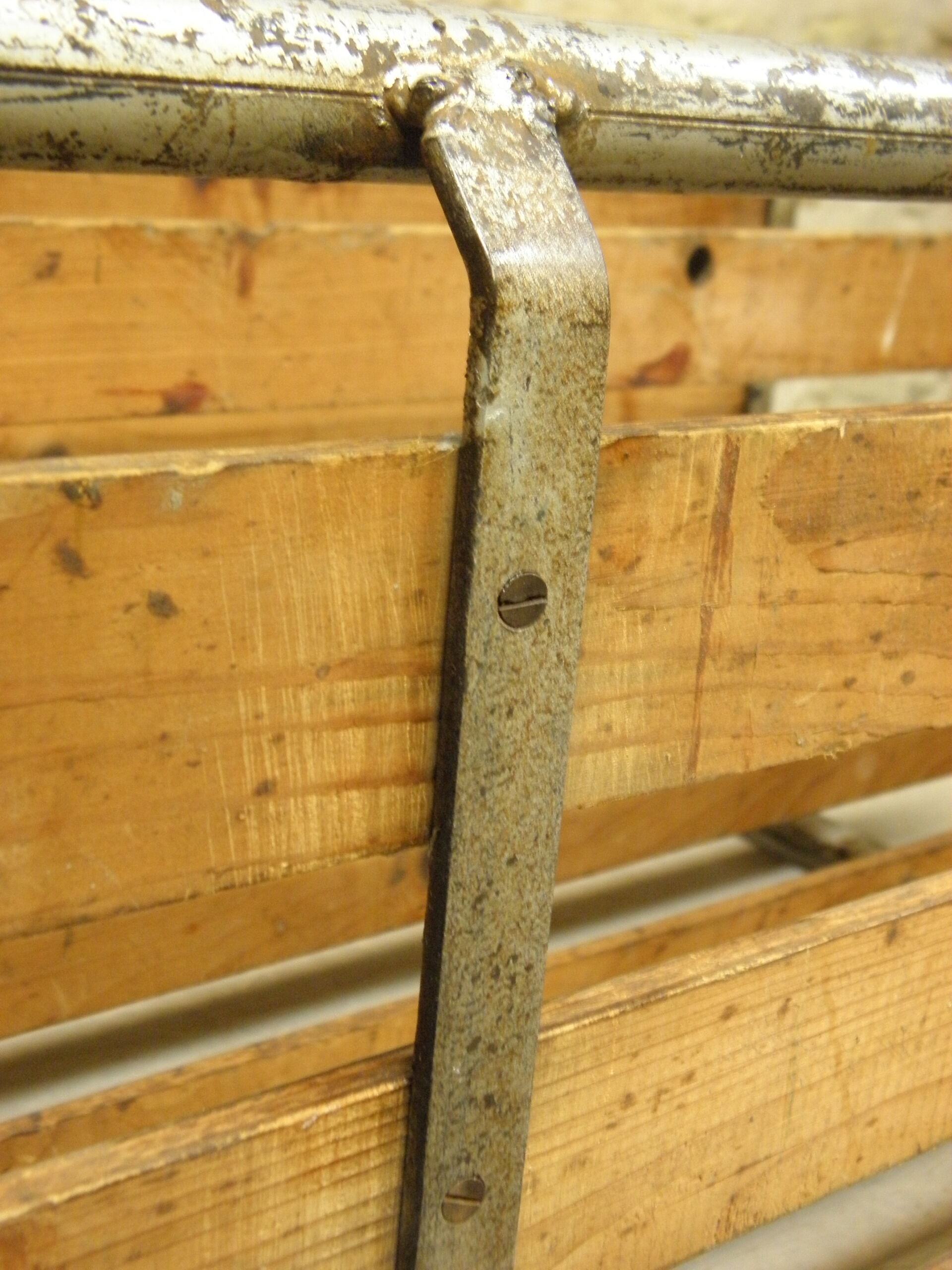 Industrial trolley, factory.