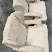 Vintage wingback armchairs
