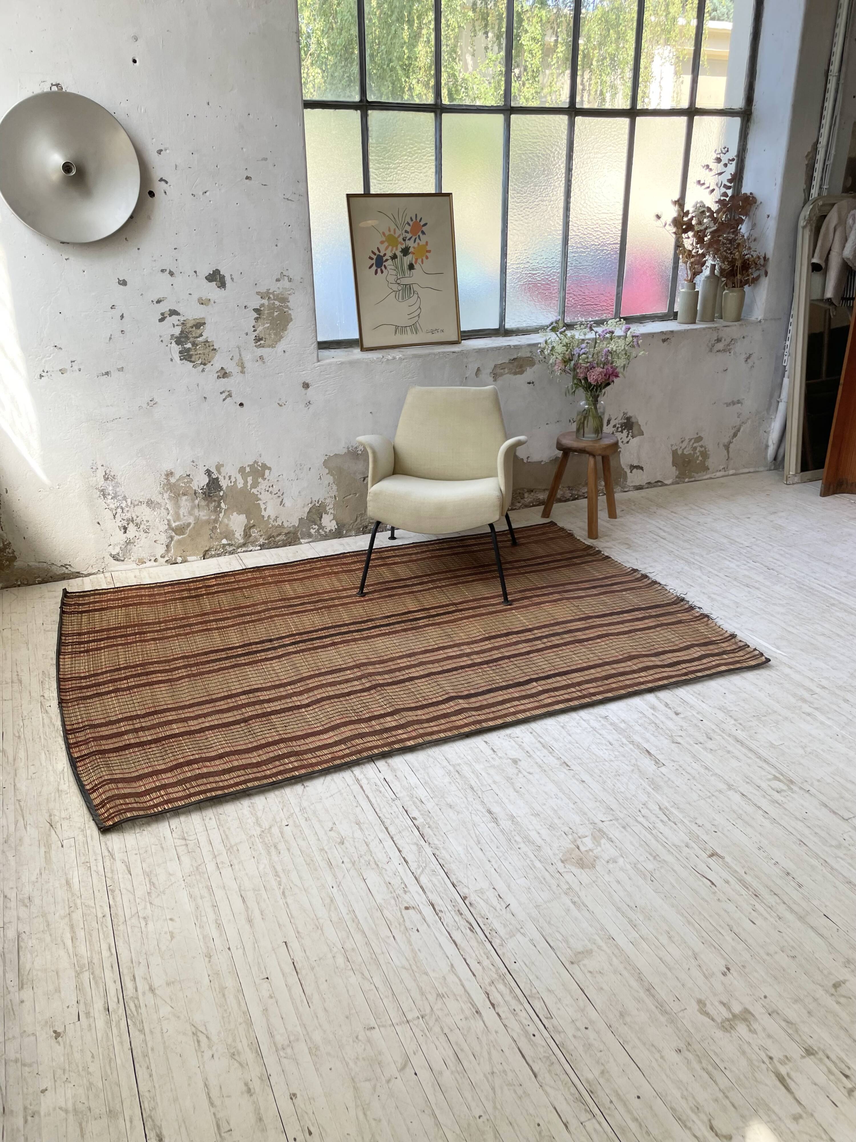 Mauritanian rug or Tuareg mat