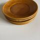 Set de 5 assiettes XS en terre vernissée de Biot 1960