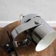 Silver Combi Lux Clamp Lamp by Stanislav Indra for Lidokov Czechoslovakia, 1970s