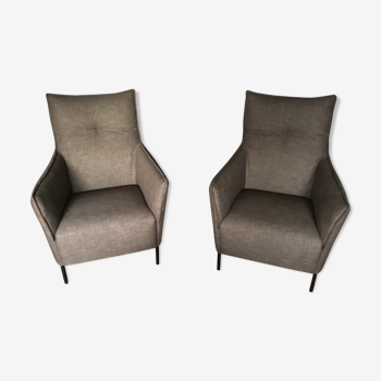 Pair of mao armchairs
