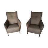 Paire de fauteuils mao