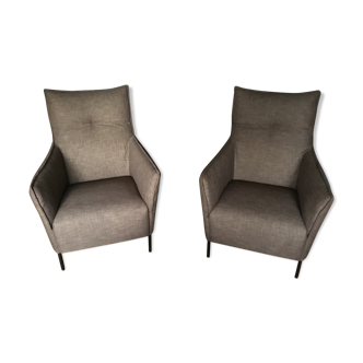 Pair of mao armchairs