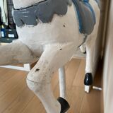 Old wooden horse