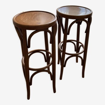 Wooden bistro stool