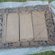 Mirror wooden carved lions 77x107cm