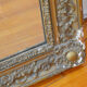 19th century fireplace mirror 128 x 107 mercury and stucco