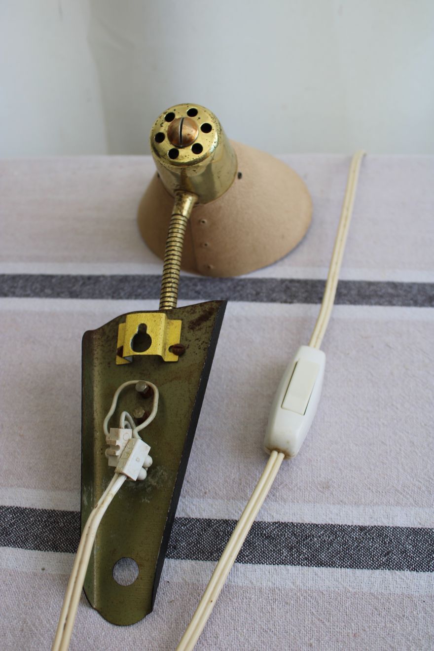 Old 50/60s wall lamp