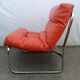 Orange pixi model armchair designed for Ikea by designer Gillis Lundgren 1970