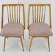 1960s Antonin Suman Set of Four Dining chairs in Beech Wood , Czechoslovakia
