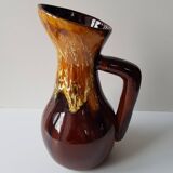 Large Pitcher Ceramic Vase height 29cm - Vallauris style - 60s