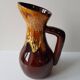 Grand Pichet Vase en céramique hauteur 29cm - style vallauris - années 60