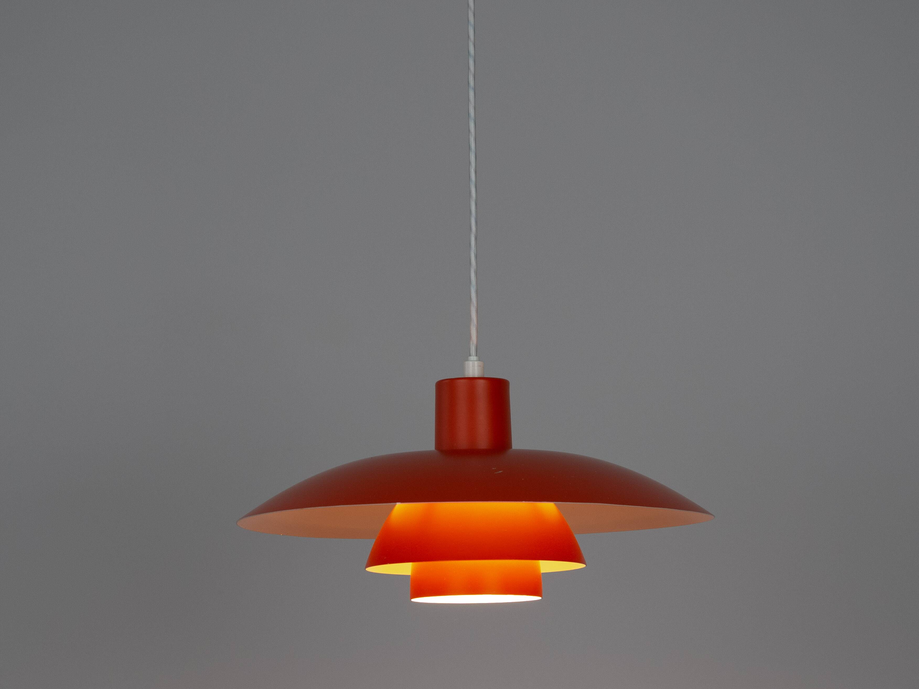 Danish suspension PH 4/3 by Poul Henningsen, Louis Poulsen, 1958