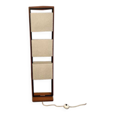 Arlus Steel and Teak House Lamp
