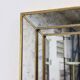 XXL Luxury Mirror by DeKnudt Belgium 1980s