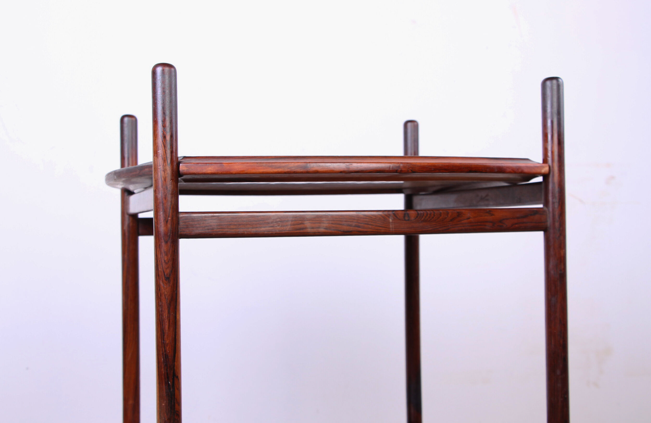 Brazilian service, 2 reversible trays Rosewood and Formica, Cantù Móveis for Interiores.