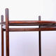 Brazilian service, 2 reversible trays Rosewood and Formica, Cantù Móveis for Interiores.
