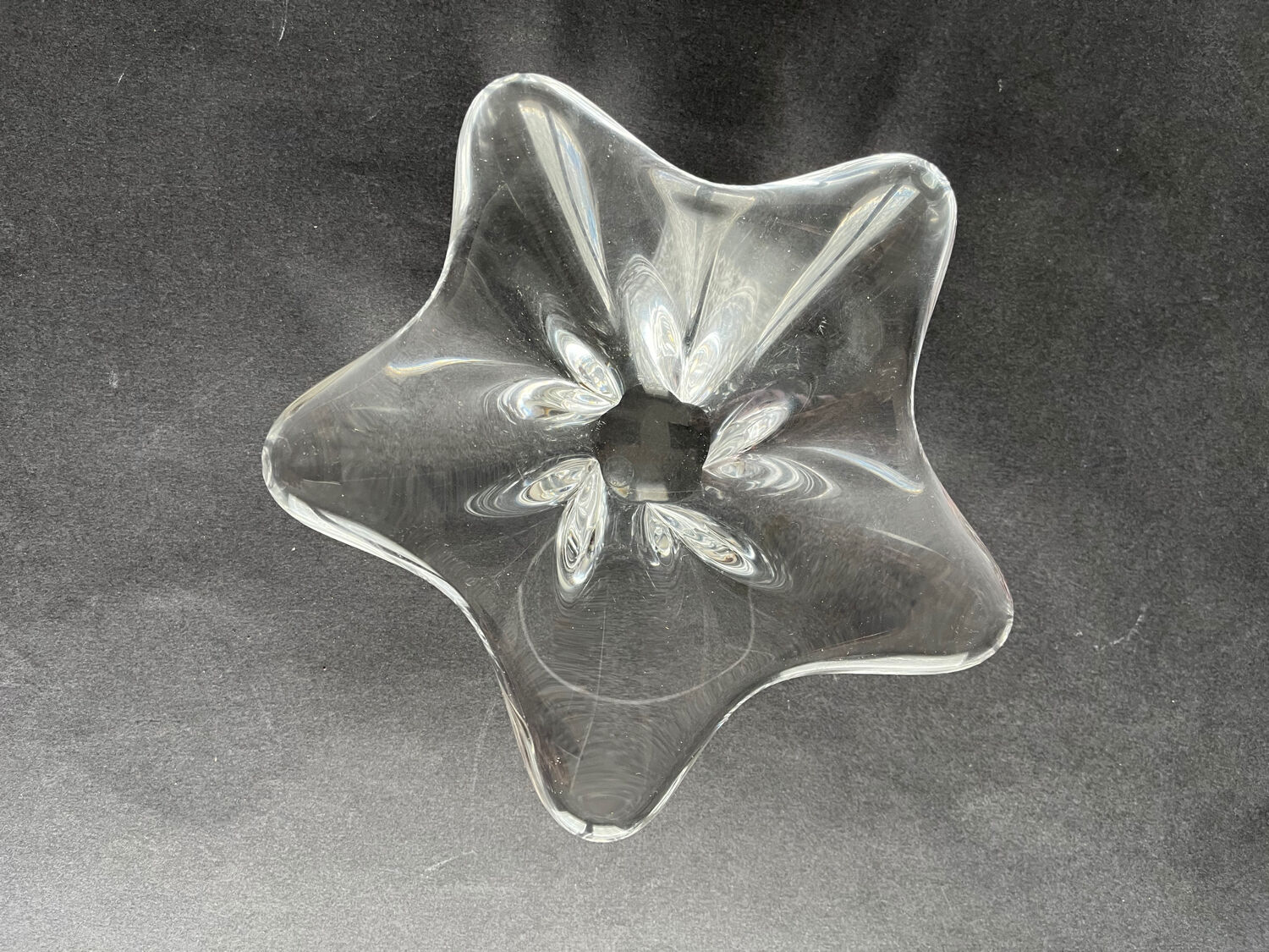 Ashtray in Baccarat crystal