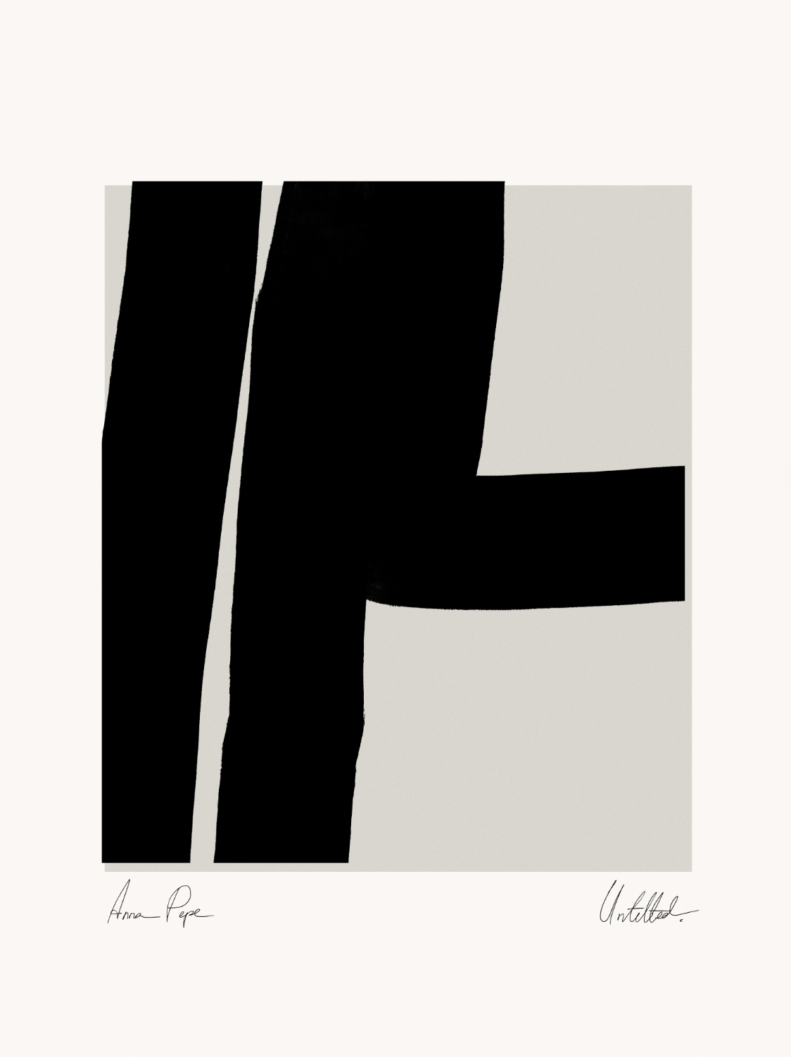 Lignes abstraites impression giclée, 50x70cm