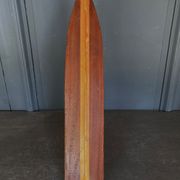 Pair of oars canoe boat XXe two species of wood