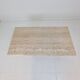 Rectangle Travertine Coffee or Side Table, Italy 1980's