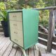 Compass foot chest of drawers