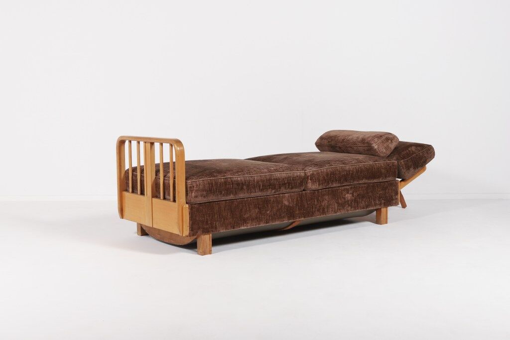 Mid-century Italian modern day bed, 1950