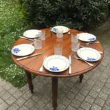 Extendable dining table to flaps cherrywood  XIXème