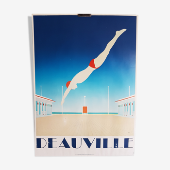 Original poster Deauville by Razzia 1982