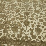 Hand-Knotted Persian Antique 1970s 298 cm x 398 cm Beige Wool Carpet