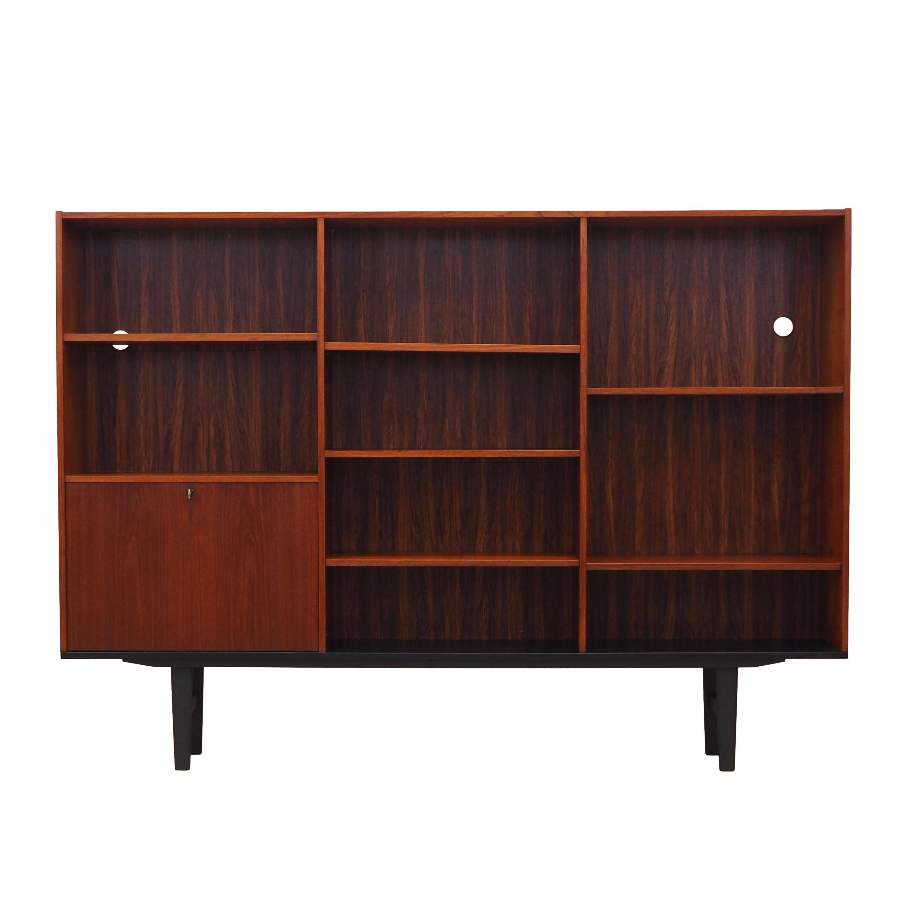 Teak bookcase, Danish design, 1970s, production: Denmark