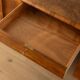 Double pedestal desk, Art Deco, 1930s, walnut veneer