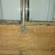 Oak door with 6 panes of glass