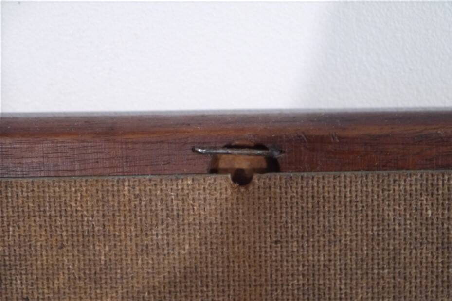 Danish teak mirror 1960